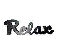 Wooden Relax Letter Table Sign Cutout Relax Word Sign Table Fireplace Mantel Centerpiece Decor