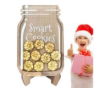 Wooden Reward Jar - Star Chart for Kids | Reusable Positive Reward Chart, Incentive Jar, Routine Training for Kids for Classroom, Home, School