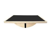Wooden Rocker Board - Anti-Fatigue Non-Slip Portable - Accessory for Active in the Office, for Apartment Dorm Studio Living Room