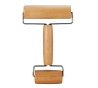 Wooden Roller Pin, Double Ended Pastry Pizza Roller, Baking Rolling Pin for Home Kitchen Baking Cooking (Type1)