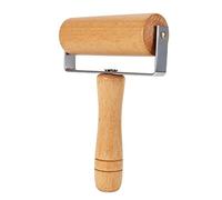 Wooden Roller Pizza Roller, Baker Roller Set Wooden Rolling Pin Baking Kitchen Utensils, for Egg Tart for Roll Cookies(Style 3)