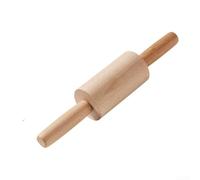 Wooden Roller Type Baking Tool Suitable for Making Cookies, Noodles, and More (Trumpet (Middle (29 * 5.5CM))