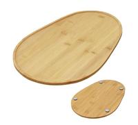 Wooden Rolling Board - Stabilizing Wood, Vibration-Damping Backing, Sliding Sheet Heavy Equipment, Polished Anti- Cover | Snack Storage Cabinet Countertop Pantry Kitchenette