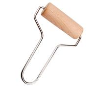 Wooden Rolling Pin Clay Tool for Pottery Artists, 14x8.5x2.8cm | Smooth Non-Stick Surface, Natural Finish, Cylindrical Shape, Supports Even Slabs in Studios or Kitchens