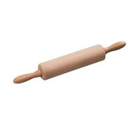 Wooden Rolling Pin For Pasta With Rotating Handles 26 CM KESPER - Swivel