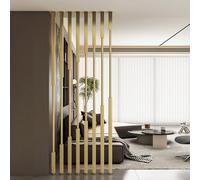 Wooden Room Divider - Freestanding Privacy Screen for Living Room, Bedroom, or Office - Decorative Partition for Home and Office Spaces