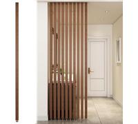 Wooden Room Divider Panels Easy to Cut & Install Solid Wood Partit Post 240cm/94.4in/7.9ft Ideal for Home Office Space Separator Decor