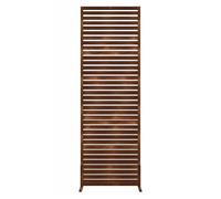 Wooden Room Divider Screen Natural Wood Lamella Partition Privacy Shield for Offices Balconies Bedrooms Outdoor GardensBlue 90cm (35in)