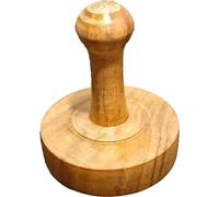 Wooden Roti/Chapati Datta Press Traditional Wooden Chapati Press Indian Flatbread Press, Solid Natural Wood, Manual Brown Dough Press Tool Pack of 1.