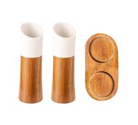 Wooden Salts and Spices Mill Easy to Use to Use the Wooden Mill Adjustable Spice Mill with Strong Adjustable Mill
