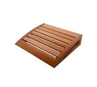 Wooden Sauna Headrest Handmade Ergonomic Neck Pillow for Steam Room Relaxation Teens Women Men Home Spa Comfort