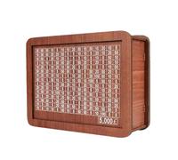 Wooden Saving Money Box, Saving Target Money Box, 10000 Savings Challenge Box For Adults Children, Wooden Money Box With Counter, Markable Retro Money Saving Cash Can For Adults & Kids