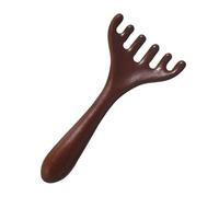 Wooden Scalp Massage Comb - Head Massage Comb for Meridian Stimulation & Relaxation | Meridian Activation Rake with Scraping Function - Ideal for Daily Care at Home, On the Go or in the Bathroom