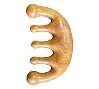 Wooden Scalp Massage Comb - Wide Tooth Care Comb for Hair, Head Massager | For Stimulation and Relaxation of the Head as well as Personal