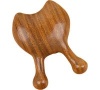 Wooden Scalp Massager, Scraping Massage Tool, Natural Massage Comb Wooden Scalp Massager, Manual Facial Hair Comb Green Massage Tool for Face and