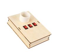 Wooden Science Activity Teach Color Mixing Physics Experiment Set for Kids Classroom Learning Educational Toy Children ' s Physics Teaching Aid