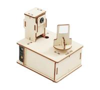 Wooden Science Building Project for Home Learning and Classroom Demonstration, Assembly Model for Tracking and Motion Observation in Class Science Assembly Model Wooden Experiment Classroom Demo Home