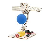 Wooden Science Experiment Set Satellite Stem Building Toy Gift for Boys