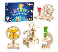 Wooden Science Experiments Engineering Kits, Experiment Kits Stem Toys Kids