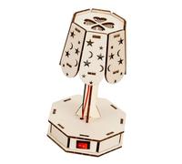 Wooden Science Hand Craft Set for Kids with Multicolor LED Light Creative Educational Physics Experiment Projects Educational to