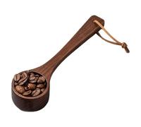 Wooden Scoop,Coffee Beans Ground Spoon | Scoops for Canisters Measuring Powder Scoops for Ground Coffee, Tea, Sugar