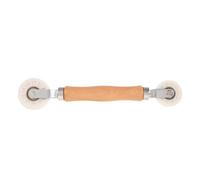 Wooden Screen Roller Tool with Bearing for Mesh Installation | Double End Design, Smooth Rolling Action, Time Saving Setup, for DIY Homeowners and Handymen
