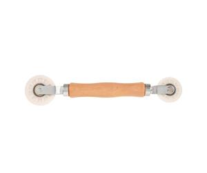 Wooden Screen Roller Tool with Bearing for Mesh Installation | Double End Design, Smooth Rolling Action, Time Saving Setup, for DIY Homeowners and Handymen