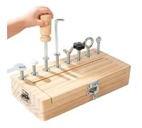 Wooden Screw Block Toy Fine Motor Skills Educational Toys