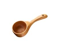 Wooden Serving Spoon Ladle Large Natural Wood Soup Ladle Cooking Utensil Handmade for Kitchen Tableware Porridge Restaurant scoops trophy cooking long machine,cheese utensils,bamboo Tableware