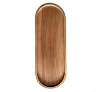 Wooden Serving Tray Rectangular Cheese Board Fruit Platter, Natural Solid Wood Dinnerware For Home Or Hotel, Amber Finish, 29X10.5cm And 19X10.5cm, Easy-Clean-Surface(A)