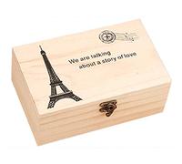 Wooden Sewing Basket,MKNZOME Vintage Sewing Box with Over 110 Pcs Sewing Kit Accessories for Mom Grandma Girl Women Hobbyist Household Gift & Emergency Clothing Fixes