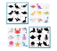 Wooden Shadow Matching Sport - Shape Sorting Puzzle Toy For Kids, Educational Memorizing Activity Board | Preschool Inspired Cognitive Development Tool School, Home, Voyage, Indoor Outdoor Use