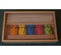 Wooden Shape and Colour Sorting Game UK ONLY