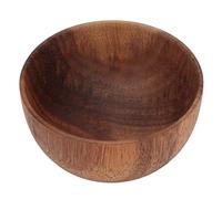 Wooden Shaving Soap Bowl Large Capacity Foaming Container Barber Shop Portable Acacia Wood