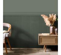 Wooden Shelf with Metal Brackets - Oak Shelf- 30cm Off the Grain Dark Brown 30cm x 15cm
