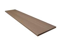 Wooden Shelves for Slatwall Panels & Displays - 1200mm - 3 Colours - 2 Pairs of 250mm Brackets Included(D18+) (Oak)