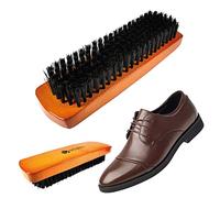 Wooden Shoe Brush to Remove Dust and Polish Leather - Ideal for Cleaning Military Leather Boots