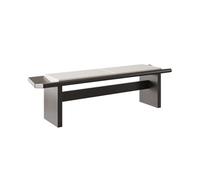 Wooden Shoe Changing Bench for Bedroom - Upholstered Leather Bed End Sofa - Stylish Banc de Bout de Lit for Grand Rooms - & Elegant Storage Solution