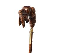 Wooden Shoe Horn with Gun Dog and Prey