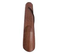 Wooden Shoe Horns Smooth Edge Long Handle Shoe Horn Puller Multi-Purpose Shoe Wearing Aid Tool for Seniors Women Men