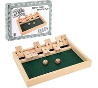 Toyrific Wooden Shut The Box Game