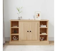 Wooden Sideboard Cabinet Cupboard Unit Storage Furniture 2 Doors & Compartments