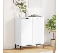 vidaXL Sideboard White 69.5 x 33 x 82 cm Engineered wood