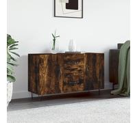 Wooden Sideboard Cabinet Cupboard Unit Storage Furniture with 2 Drawers 2 Doors