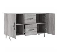 Wooden Sideboard Cabinet Cupboard Unit Storage Furniture with 2 Drawers 2 Doors