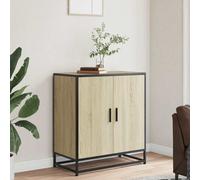 Wooden Sideboard Cabinet Cupboard Unit Storage Furniture With 3 ShelvesW 2 Doors