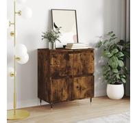 Wooden Sideboard Cabinet Cupboard Unit Storage Furniture With 4 Doors