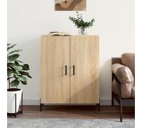 vidaXL Sideboard Storage Side Cabinet Cupboard Sonoma Oak Engineered Wood