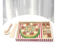 Wooden Simulation Children's Educational Hands-on Pizza Toys