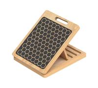 Wooden Slant Board, Adjustable Calf Stretcher Squat Wedge Gym Tool 16inches